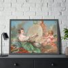 93855-11.jpg Allegory of Painting by François Boucher Framed Poster