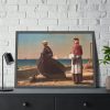 93855-111.jpg Dad's Coming by Winslow Homer Framed Poster