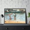 Boys Wading by Winslow Homer Framed Poster