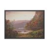 93855-124.jpg On Valley River Virginia by William Louis Sonntag Framed Poster