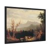 93855-129.jpg Autumn Landscape by William Louis Sonntag Framed Poster