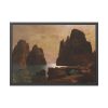 93855-132.jpg Isle of Capri, The Faraglioni by William Stanley Haseltine Framed Poster
