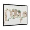 93855-153.jpg A Part of an Aqueduct in Rome by Joseph August Knip Framed Poster