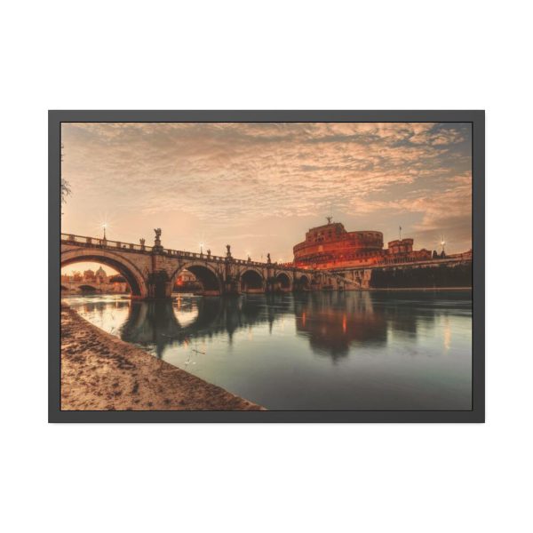 93855-160.jpg Castel Sant'Angelo, Roma, Italy Framed Poster