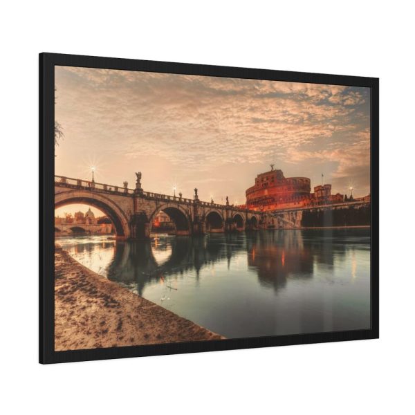 93855-161.jpg Castel Sant'Angelo, Roma, Italy Framed Poster