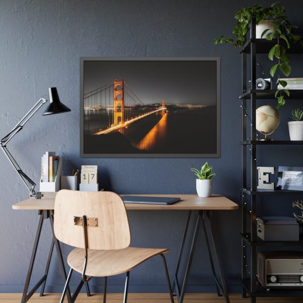 Golden Gate Bridge San Francisco Framed Poster