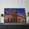 93855-179.jpg Brooklyn Bridge Landmark Historic New York Framed Poster