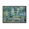 93855-180.jpg Water Lilies and Japanese Bridge by Claude Monet Framed Poster