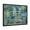 93855-181.jpg Water Lilies and Japanese Bridge by Claude Monet Framed Poster