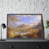93855-187.jpg Starrucca Viaduct, Pennsylvania by Jasper Francis Cropsey Framed Poster