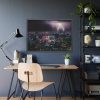 93855-218.jpg Lighting Strikes on a Stormy Night Over Bangkok's Skyline Framed Poster