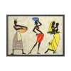 Woman Ethic African People Framed Poster