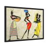 Woman Ethic African People Framed Poster