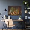 Plantation Burial by John Antrobus Framed Poster