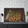 Plantation Burial by John Antrobus Framed Poster