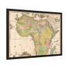 93855-261.jpg Kaart van Afrika by Carel Allard Framed Poster