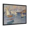 93855-265.jpg The Nyländska Jaktklubben Harbour in Helsinki by Albert Edelfelt Framed Poster