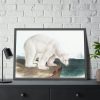 93855-27.jpg Polar Bear by John Woodhouse Audubon Framed Posters