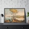 93855-271.jpg Lakeside View Near Träskända Manor, by Magnus Von Wright Framed Poster