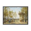 93855-300.jpg La fontana by Hermann Corrodi Framed Poster