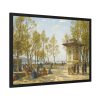 93855-301.jpg La fontana by Hermann Corrodi Framed Poster