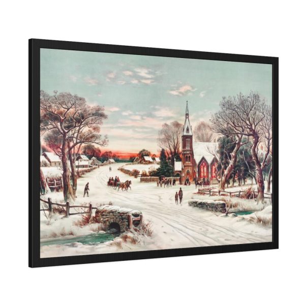 93855-317.jpg Christmas Eve by Hoover & Son Framed Poster