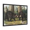 93855-33.jpg American Black Bears by John Woodhouse Audubon Framed Posters