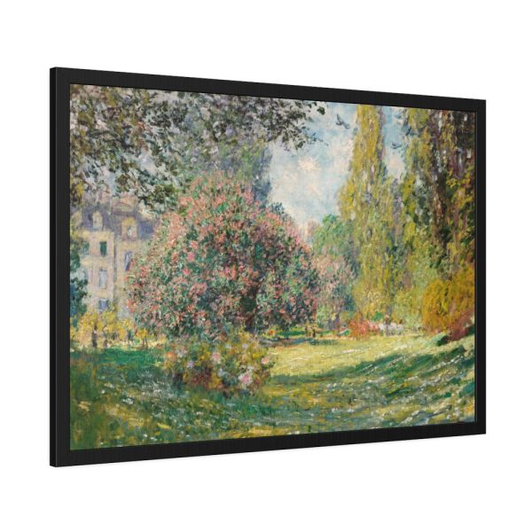 93855-333.jpg Landscape The Parc Monceau by Claude Monet Framed Poster
