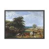 93855-40.jpg Lord Rivers's Stud Farm by Jacques-Laurent Agasse Framed Poster