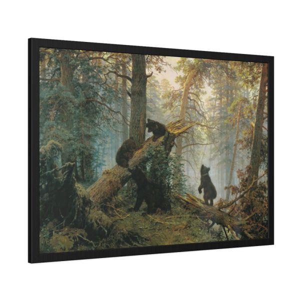 93855-49.jpg Shishkin, Ivan - Morning in a Pine Forest Framed Posters
