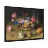 Flower Still Life by Ambrosius Bosschaert the Elder Framed Posters