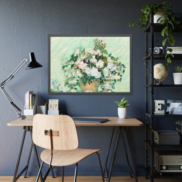 93855-78.jpg Roses by Vincent Van Gogh Framed Posters