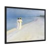 93855-93.jpg Summer evening on Skagen's Beach by Peder Severin Kroyer Framed Posters