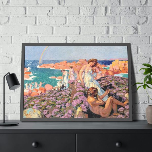 93855-99.jpg Ulysses with Calypso by Maurice Denis Framed Poster