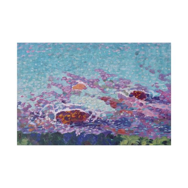 82227-1.jpg Ocean Coast by Maurice Denis Standar Canvas