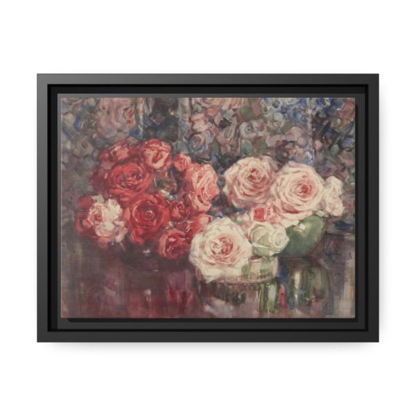 88280-1.jpg Margaret Stoddart Roses Framed Canvas