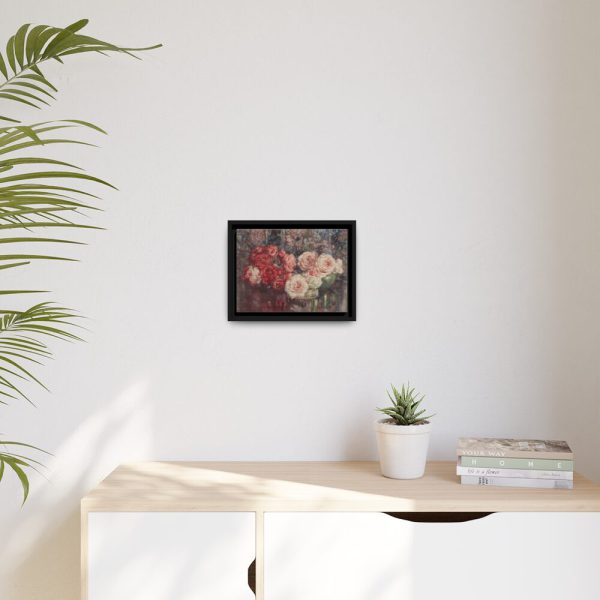 88280-3.jpg Margaret Stoddart Roses Framed Canvas