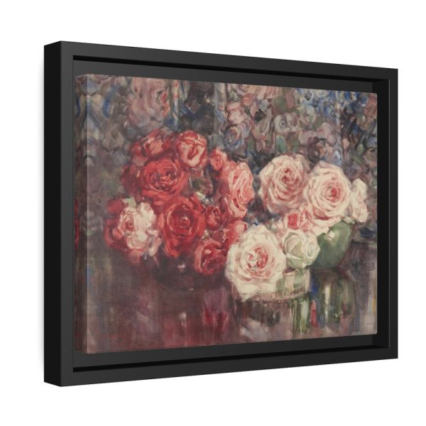 88280.jpg Margaret Stoddart Roses Framed Canvas