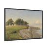 88289-110.jpg Højerup Church on Stevns Klint by P. C. Skovgaard Framed Canvas