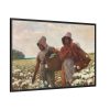 The Cotton Pickers Framed Canvas