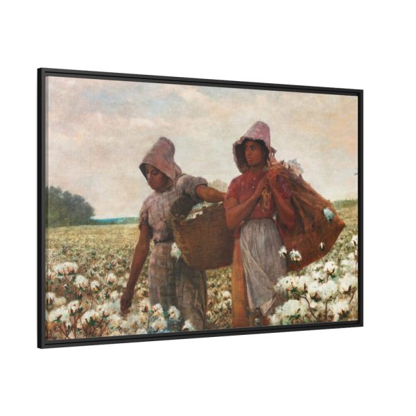 The Cotton Pickers Framed Canvas