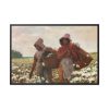 The Cotton Pickers Framed Canvas