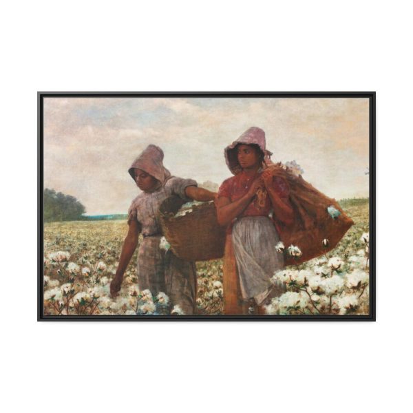 The Cotton Pickers Framed Canvas