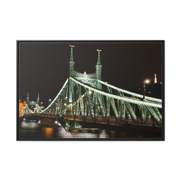 88289-136.jpg Budapest Liberty Bridge Franz Joseph Framed Canvas