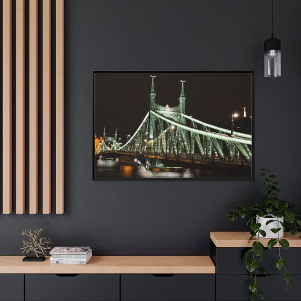 88289-139.jpg Budapest Liberty Bridge Franz Joseph Framed Canvas