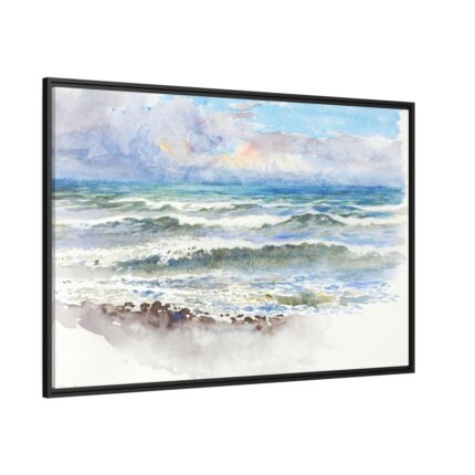 At Pwllheli Framed Canvas