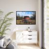 Truck Rustic Vintage Framed Canvas