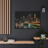 88289-159.jpg Skyscrapers lights Framed Canvas