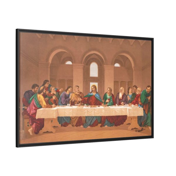 88289-185.jpg The Last Supper Framed Canvas