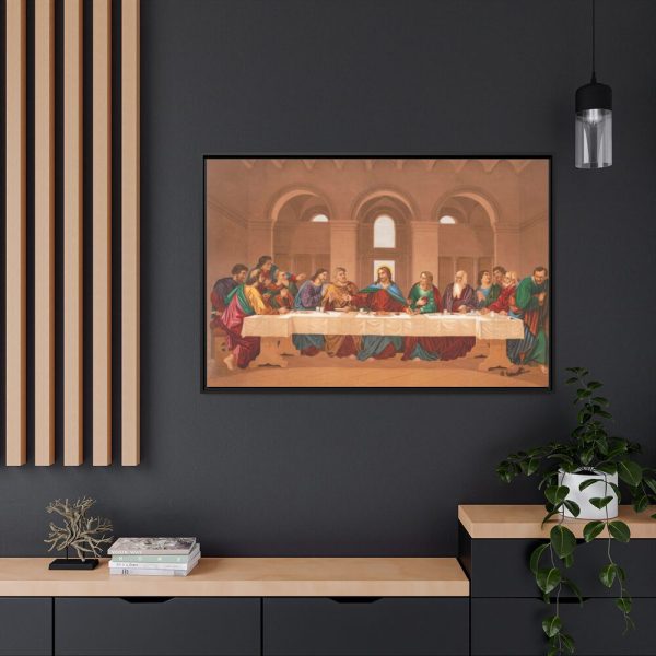 88289-189.jpg The Last Supper Framed Canvas
